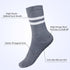 3 Pair Pilates Socks with Grips, Women Non Slip Socks Anti Skid Socks for Barre Ballet Dance Workout Hospital...
