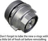 FOKES Oil Filter housing Cover,Compatible with Toyota 4Runner Avalon Camry Fj Cruiser Highlander RAV4 Sienna Tacoma Tundra Venza more. Replace 156...