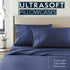 HC Collection King Pillow Cases Set of 2- Microfiber, Extra Soft Pillowcases - Easy Care & Machine Washable - Navy...