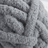 HOMBYS Light Grey Chunky Chenille Yarn for Crocheting, Bulky Thick Fluffy Yarn for Knitting,Super Bulky Chunky Yarn for Hand Knitting Blanket, Sof...