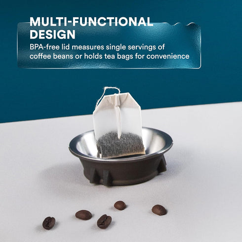 Glass Range Coffee Server For Pour Over Coffee & Tea - 800ml/27oz Ovalware Microwave Safe & Heatproof 2.5mm Thick Glass Body...