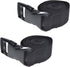 Cosmos Pack of 2 Black Color Mattress Backpack Sleeping Bag Straps for Outdoor Activities...