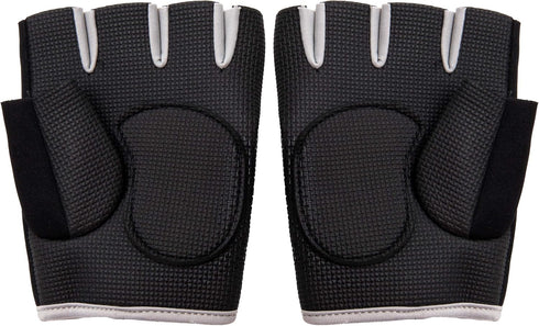 Mind Reader Workout Glove Set, Open Finger, Wrist Support for Men and Women, Textured Non-Slip Grip for Sports, Lifting Weights, Gym Fitness, XL, ...