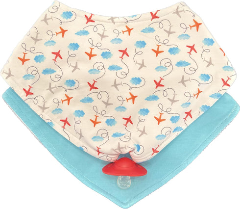 Bamboo Viscose Baby Bibs for Drooling and Teething - Highly Absorbent, Machine Washable, Durable, Soft Snap Closure with Pacifier Clip - You are P...
