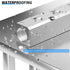 TAILONZ PNEUMATIC Silver 5 Way Pneumatic Shunt Aluminum Block Pneumatic Manifold Air Distribution Block Air path exhaust air source distributor,Co...