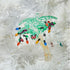 C&F Home Palm Tree with Christmas Lights Beach Coastal Christmas Xmas Ornament Green...