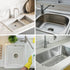 DecorRack 2 Sink Protectors for Kitchen Sink, Plastic 12" x 11" Dish Rack, Protect Sink from Stains, Damage, Scratches, Dishwasher Safe Grid Mat f...
