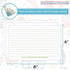 Meadowsweet Kitchens Recipe Card Set - 40 Double Sided Recipe Cards 4 x 6 Inch, Perfect Size Blank Cards for a Recipe Card Box, Make Your Own Pers...