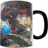 Morphing Mugs Disney - Cinderella - Wishes Upon a Dream - Thomas Kinkade - One 11 oz Color Changing Heat Sensitive Ceramic Mug – Image Revealed Wh...
