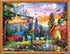 MasterPieces 300 Piece EZ Grip Jigsaw Puzzle - Pine Valley Camp - 18"x24"...