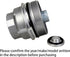 FOKES Oil Filter housing Cover,Compatible with Toyota 4Runner Avalon Camry Fj Cruiser Highlander RAV4 Sienna Tacoma Tundra Venza more. Replace 156...