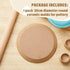 Sunnyray 8 Inches Round Pottery Mold for Clay Hand Building Ceramic Molds Ceramic and Pottery Tools Dish Plate Press Mold for DIY Pottery Making C...