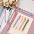 Sabary 12 Pcs Cute Pens for Nurses Women Girls Glitter Pen Fancy Pens with 12 Pcs Replacement Refills Retractable Pretty Pens for Nurse Day(Novel ...