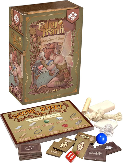 Fairy Prank - Guess Which Objects are Hidden in The Treasure Box Game for 2-6 Players, Fun Family Game Night Game, Fun Board Game, Ages 8+, Fairy ...