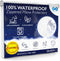 Waterproof Pillow Protector Queen (2-Pack) - Zippered, Hypoallergenic, Dust Mite & Bed Bug Proof, Allergy Pillow Covers...
