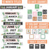 Hadley Designs Cactus Classroom Calendar Set Bulletin Board Sets for Teachers - School Calendar for Classroom, Classroom Calendar Bulletin Board S...