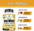 American Standard Supplements Organic Sea Moss, Bladderwrack & Burdock Root Capsules - 1200mg Sea Moss, 1200mg Bladderwrack, 225mg Burdock Root Pe...