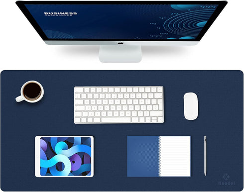 K KNODEL Large Desk Mat, Office Desk Pad, Computer Desk Mat, Laptop Mat for Desk, Desk Protecor Mat, Desktop Mat, Desk Writing Pad, Desk Blotter P...