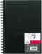 Canson Artist Series Sketchbook, Wirebound Journal, 5x7 inches, 160 Pages (65lb/96g) - Artist Paper for Adults and Students - Graphite, Charcoal, ...
