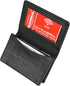 Marshal® RFID Blocking Mens Leather Expandable Business Card Case Wallet...