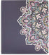 Vera Bradley Hardcover 3 Ring Binder, 1 Inch Round Rings with Interior Pockets, Bonbon Medallion...