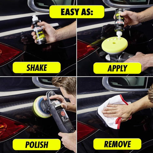 SONAX EX 04-06 Dual Action Polishing Compound | One-Step Medium Cut & High Gloss Finish | Removes Swirls, Water Spots & Oxidation | DA Polisher Sa...