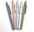 sencoo 5 pack Blue Gel Pens Quick Dry Ink Pens Fine Point Retractable Roller Ball Pens 0.5mm Smooth Writing Pens Cute Pens Aesthetic pens for Scho...