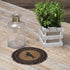 VHC Brands Primitive Tabletop & Kitchen-Heritage Farms Tan Crow Jute Trivet...