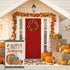 Happy Thanksgiving Fall Garden Flags for Outdoor,12x18 Double Sided,Harvest Buffalo Plaid Pumpkins Yard Flags,Small Thanksgiving Day Garden Decor ...