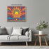 Posterizer 1 pcs- psychedelic funky hippie colorful sun 2-Fantasy & Fiction Art-Retro Art- Living Room Bedroom Decor- unframed wall art...
