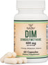 DIM Supplement for Women and Men (Diindolylmethane Estrogen Blocking Supplement, Hormonal Acne Treatment, Hormone Balance for Women) 400mg Serving...