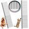 Metal Comb for Dogs, Metal Dog Combs, 2 Pack Cat Comb with Rounded Ends Stainless Steel Teeth, Professional Grooming Tool for Long and Short Matte...