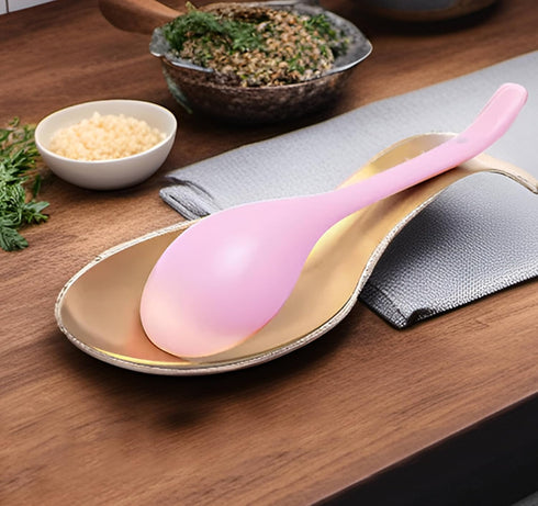 Elegant Spoon Rest Holder for Stove Top - Cooking and Kitchen Utensil Holder - Retro Gold Culinary rest...