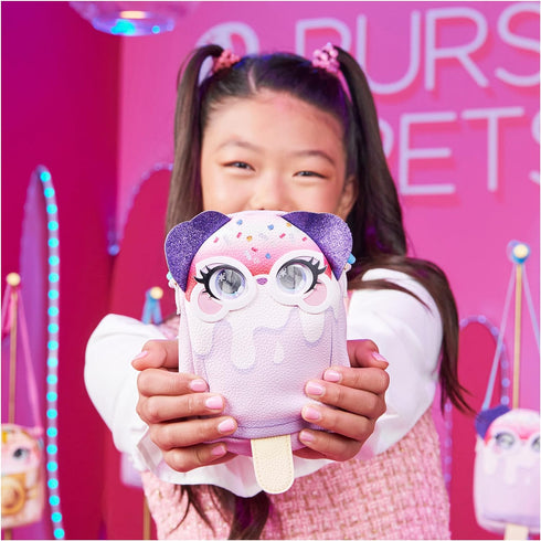 Purse Pets, Treat Yo Self Pupsicle Interactive Pet Toy & Crossbody Bag with Lights, Over 25 Sounds & Reactions, Kids Toys for Girls...