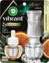 Air Wick Plug in Scented Oil Starter Kit (Gadget + 2 Refills), White Sage & Mahogany, Air Freshener, Essential Oils...