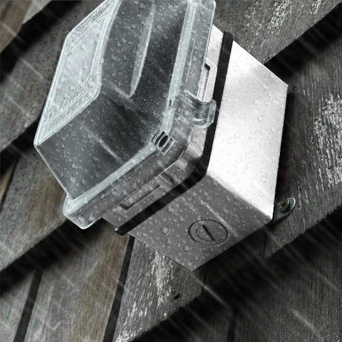 BELL PCP47550WH Weatherproof Nonmetallic Closure Plug Assortment 1/2 in and Two 3/4 in, 4-Pack, White...