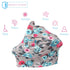TUOKING Car Seat Covers for Babies, Multi-Use Cover-Silky Mom Nursing Cover Infant Breastfeeding Scarf Shopping Cart High Chair Ultra-Soft Stretch...