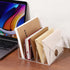 Acrylic Mail Holder, 5-Section Clear Mail Sorter Desktop Organizer Holder, Vertical Letter Sorter, Mail Organizer for Countertop, Home Office Acry...