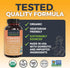 Organic Turmeric and Ginger Tablets, 90 Count - High Potency Ginger and Turmeric Supplement with Black Pepper Extract for Better Absorption - for ...