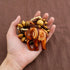 Vintage Ethnic Wood Elephant Pendant Wooden Bead Necklace Long Sweater Chain Women Vintage Necklace Jewelry Gift for Birthday Mother's Day, Valent...