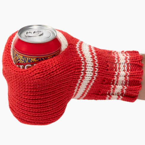 Suzy Mitt, The Original Knit Can Cozy, Perfect for White Elephant Gift, Yankee Swap, Christmas Beer Gifts, and Tailgating...