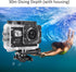 Action Camera 1080P 12MP Sports Camera Wide Angle Lens Full HD 2.0 Inch TFT LCD HD Screen Action Cam with 30m/98ft Underwater Waterproof for Outdo...