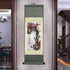 AtfArt Asian Wall Decor Beautiful Silk Scroll Painting Flowers - Proud Plum - Iron Heart Oriental Decor Chinese Art Wall Scroll Wall Hanging Paint...