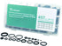 O Ring kit 457 Pcs Hydraulic o Rings 18 Size O Ring Assortment Rubber O-Ring Gasket Assortment Kit (457PCS)...
