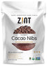 Zint Organic Cacao Nibs (8 oz): Fair Trade, Paleo-Certified, Organic, Non GMO, Anti Aging Antioxidant Superfood, Gluten Free Cocoa Cacao Beans...