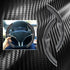 Steering Wheel Cover for Tesla Model 3 Model Y Wrap Protector,Carbon Fiber Finishes Design, Interior Modification Auto Tesla Model Y / 3 Accessori...