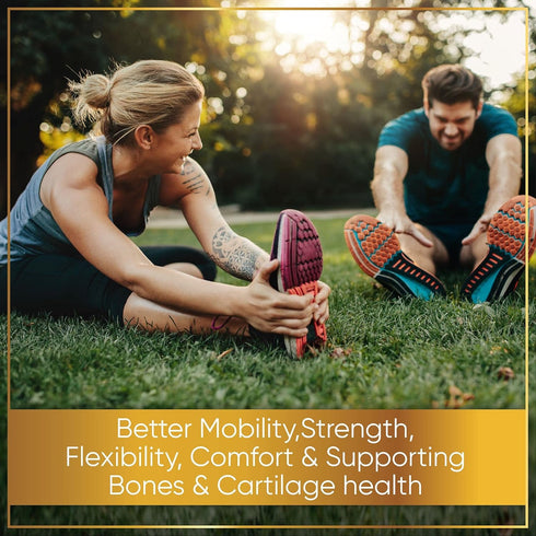 NutraPro Glucosamine Chondroitin MSM Joint Relief Supplements & Bone Health - for Knee & Joint Relief, Bone Strength, Joint Health, Movement, Flex...