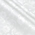 White Satin Jacquard Fabric 2 Yard, 60 Inch Wide Shiny Cloth Fabric, Sunflower Pattern Silky Brocade Fabric for Tablecloth, Table Runner, Napkins,...