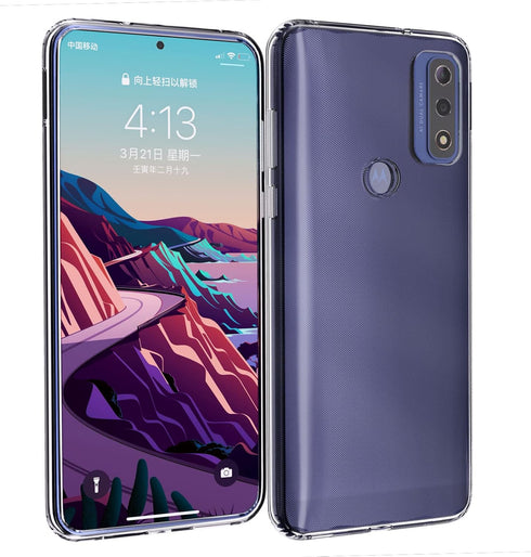for Motorola G Pure Case Clear, Moto G Power 2022 / Moto G Play 2023 Case Soft Skin Slim Thin Flexible Silicone TPU Scratch Resistant Gel Shockpro...
