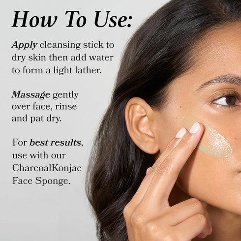 Julep Toning + Cleansing Exfoliating Makeup Removing Face Cleanser Stick with Lavender Oil Soothing Dry Skin Cleanser with Lavender Oil...